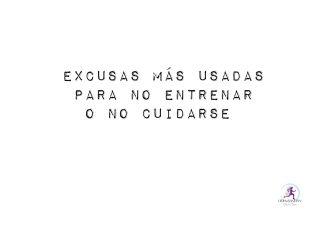 Excusas. Lidia Bastian. Oviedo. Coaching
