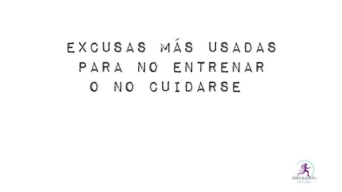 Excusas. Lidia Bastian. Oviedo. Coaching